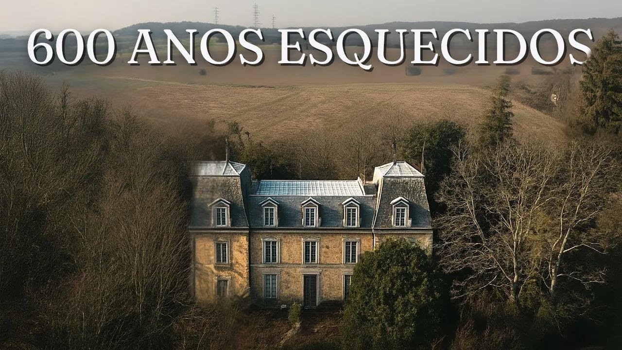 Dentro de um Château Abandonado na França: 600 Anos de História