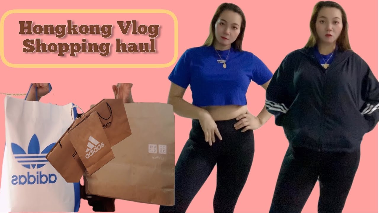 Hongkong Vlog Shopping haul Adidas | Maria Kitty Vlog