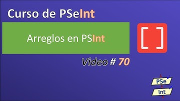 70. Arreglos en PSeInt - Definición