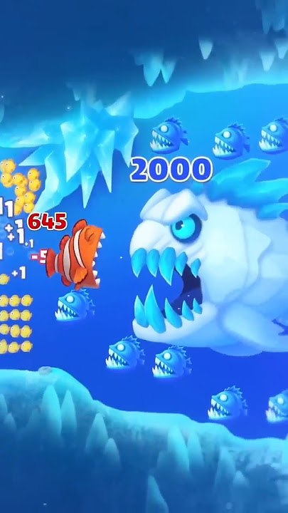 FISHDOM MINI GAME AD REVIEW I NEW LEVEL l FROZEN FISH