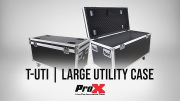 T-UTI MK2 - LARGE UTILITY CASE w/ 4" Casters