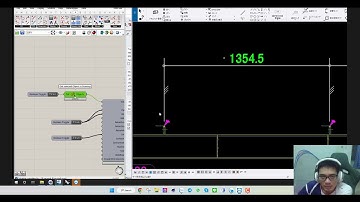 Grasshopper Tekla Drawing:  Create Dimension by filter neighbor part
