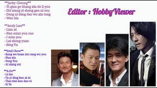 jacky cheung, andy lau , emil chow, a-do best songs.