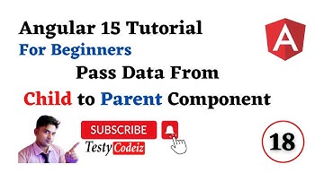 Angular 15 tutorial Pass Data from child component to parent component