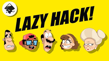 I Found the Easiest (and Laziest) Way to Draw Heads in Inkscape