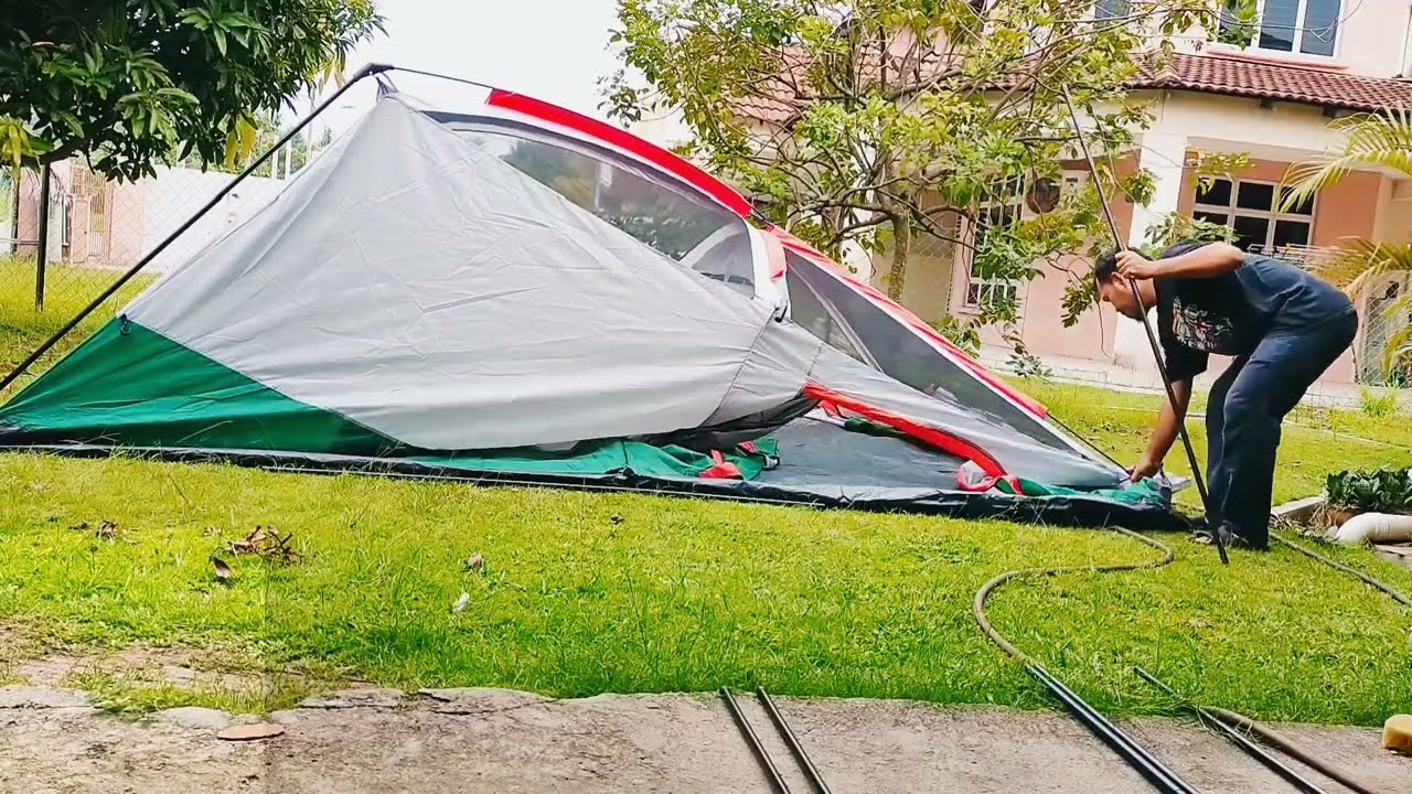 CAMEL TENT 10-12 person set up