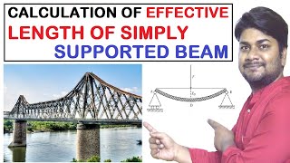 How to Calculate Effective Length of Simply Supported Beam | By Learning Technology