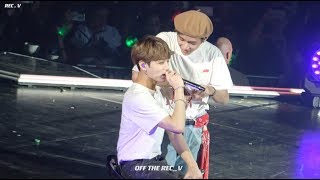 [4K] 181019 LOVE YOURSELF TOUR PARIS Anpanman / 방탄소년단 태형 뷔 직캠 / BTS V FOCUS FANCAM