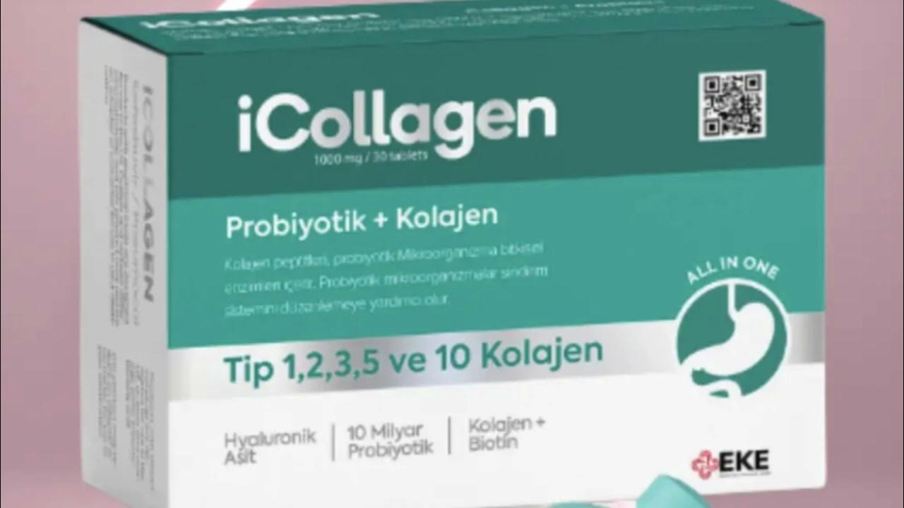 iCollagen KolajenProbiyotik Tablet Nedir, Ne İşe Yarar, Nasıl