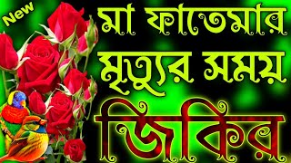 মা ফাতেমার মৃত্যুর সময় জিকির || হজরত ফাতেমার জিকির || Mā Fātimār Mr̥tyur jikir || MARJIA HD MEDIA