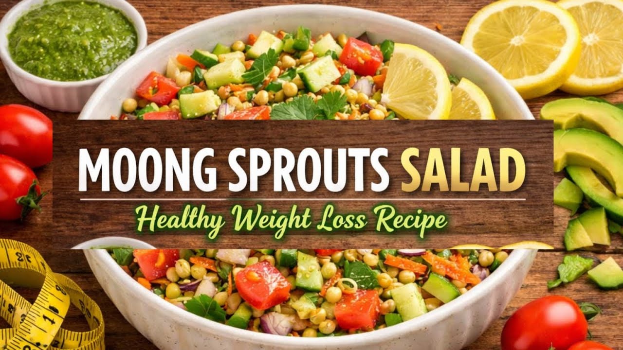 MOONG SPROUTS SALAD | SHRUTHI | 