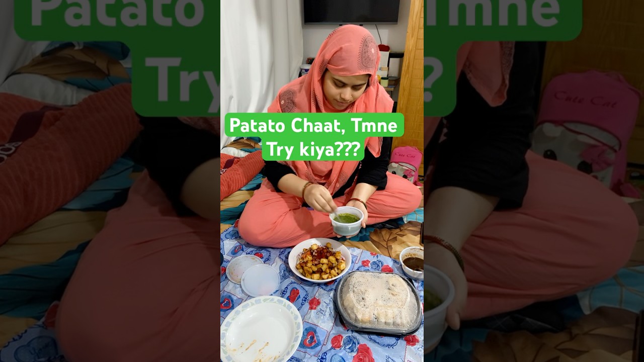 Craving Something Delicious? Try This Potato Chaat! 🥄 