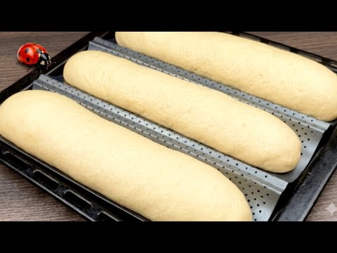 I’ll never buy bread again ❗ 3 cups of flour – dough ready in 5 minutes! Fluffy as a cloud!