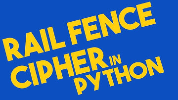 Rail Fence Encryption and Decryption in Python