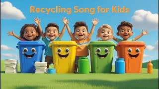 Recycling Heroes for Kids! ♻️ Learn Bin Colors & Sort Waste