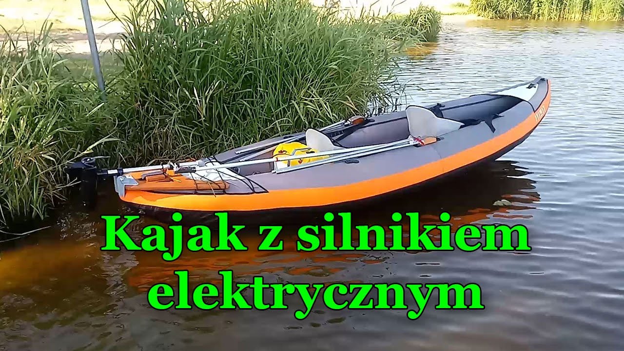 Kajak  pneumatyczny ITIWIT z silnikiem elektrycznym