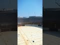 This is the construction progress of four API 650 double-deck floating roof crude oil storage tanks.