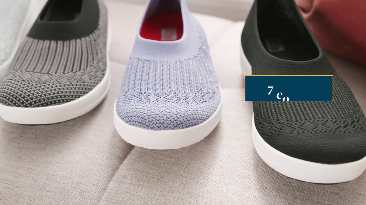 FitFlop  UumlBERKNIT SlipOn Ballet Flat