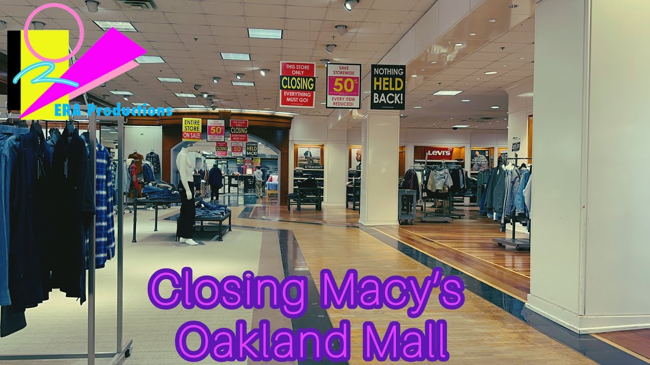 Прохождение закрытия Macy's — торговый центр Oakland Mall — Трой, Мичиган | ERA_Productions