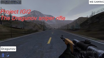 Using Dragunov kill all enemy on Mission 5 Project IGI 2
