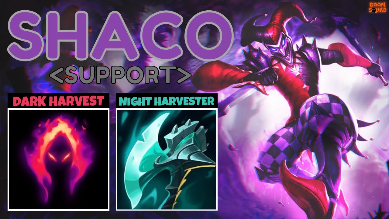 A weird SHACO SUPPORT ranked game | KDA = 7/8/6 w/ Jiraiyamir #shaco # ...