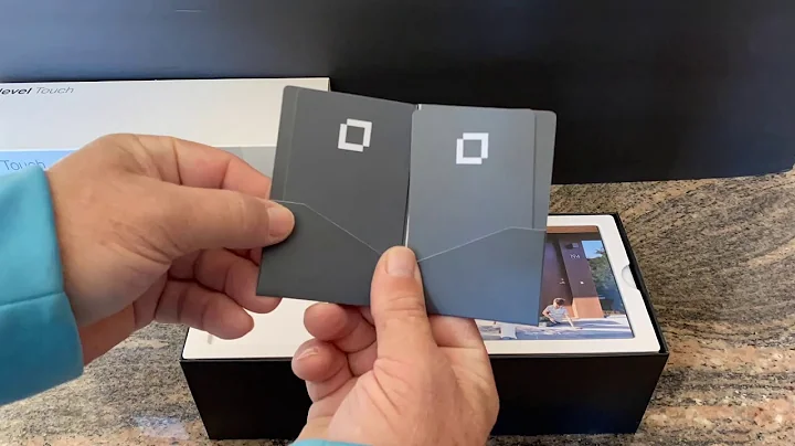 Unboxing Level Touch Smart Door Lock in less than 10 Seconds