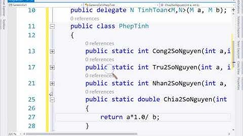 [C#] Generic trong C#