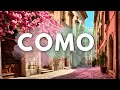 WALKING TOUR OF COMO CITY, LAKE COMO 🇮🇹  VILLA OLMO - THE MOST BEAUTIFUL PLACES IN THE WORLD 4K