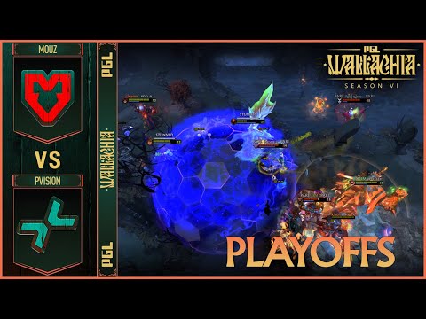PLAYOFFS! PVISION vs MOUZ - HIGHLIGHTS - PGL Wallachia Season 6 | DOTA2