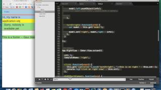 In 20 minutes learn Ember.js - controller, view, templates, routes