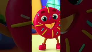 Donati Rangi Wimbo #shorts #reels #cartoon #donutscolorsong #learning