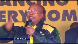 President Jacob Zuma slams leadership of COPE ,EFF and UDM