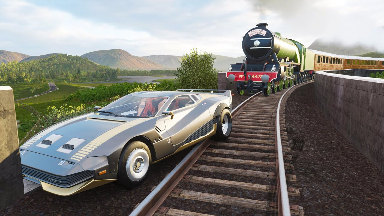 Forza Horizon 4 Train Glitch (E.p 14) - YouTube