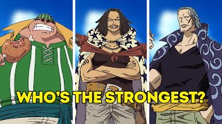 Top 10 Strongest Members Of The Red Hair Pirates