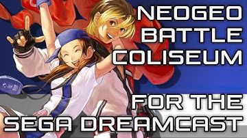 Neogeo Battle Coliseum for the Sega Dreamcast (Atomiswave conversion) working on real hardware.