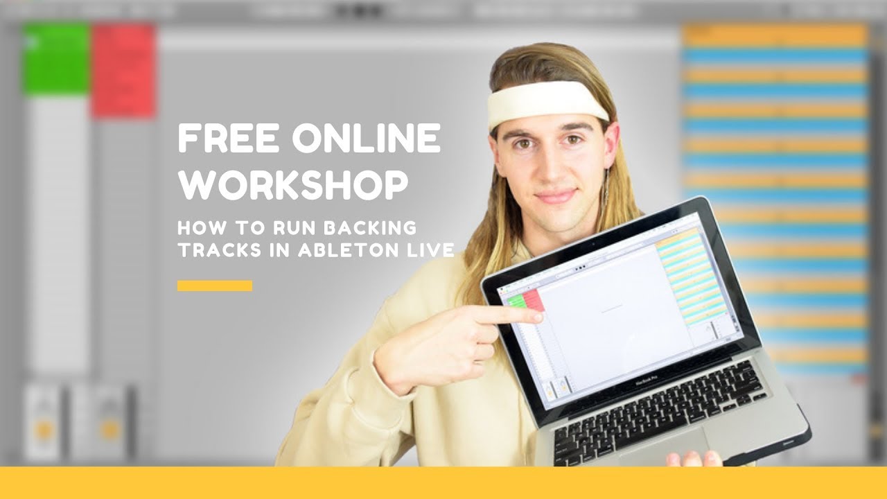 Free Workshop - How to Run Backing Tracks in Ableton Live - YouTube