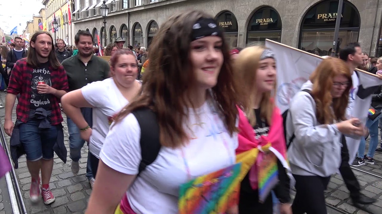 CSD München 2019 - gesamte Parade - YouTube
