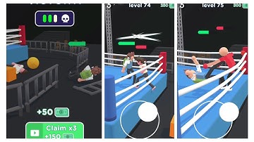 Ragdoll Fighter - All Levels Gameplay Android ios