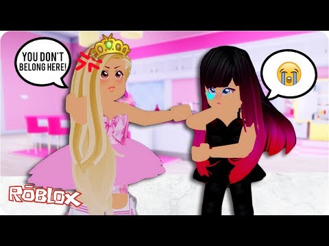 The New Girl Was Bullied By The Princess For Being Goth Roblox - i switched bodies with my biggest hater for 24 hours roblox royale high roleplay