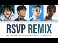 RSVP Remix - Sik-K, TRADE L, Woodie Gochild, BIG Naughty (Color Coded Lyrics Han/Rom/Eng/가사)