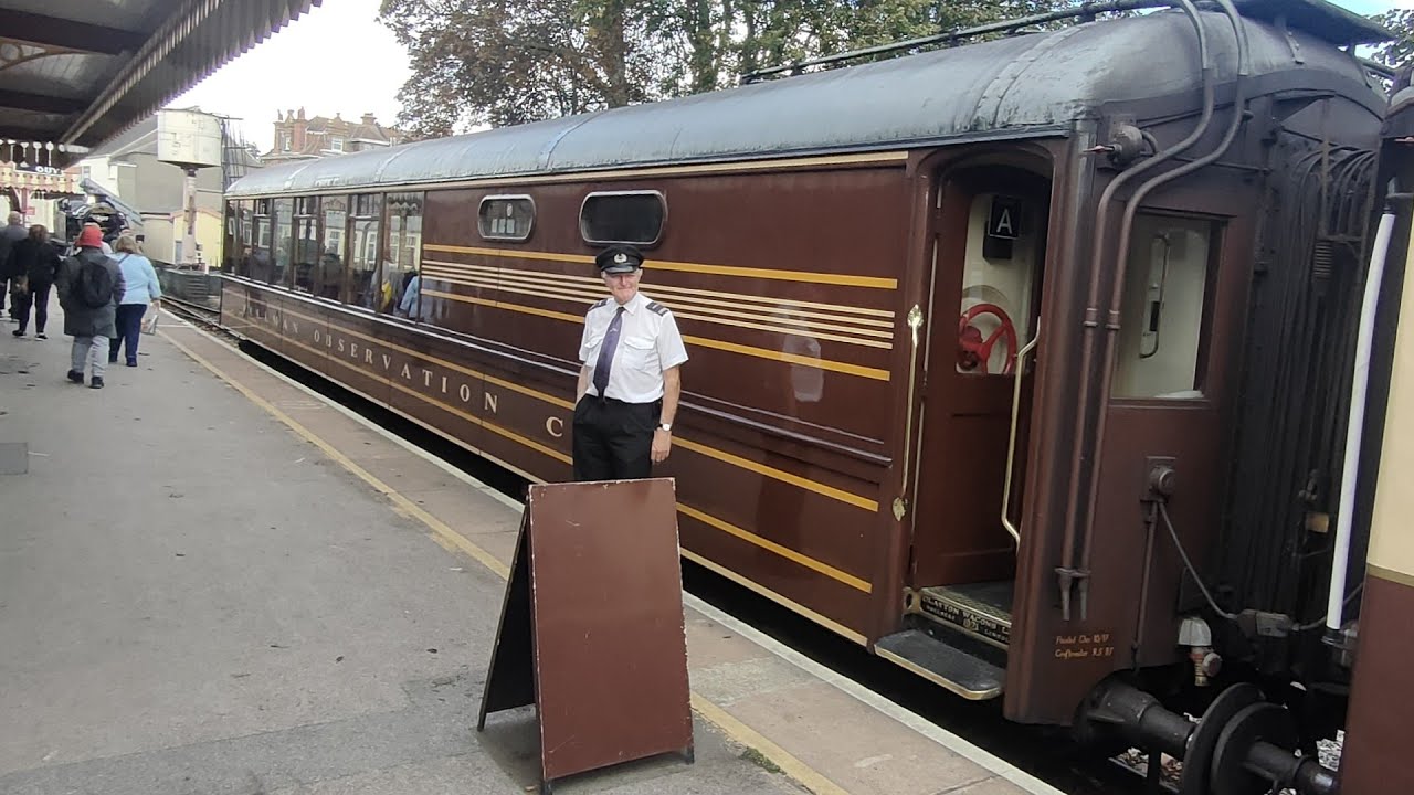 Riding in Style - The Dartmouth Steam Railway
