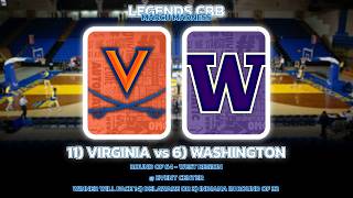 Virginia vs. Washington: 2036 LCAA men's Round of 64 | FULL GAME