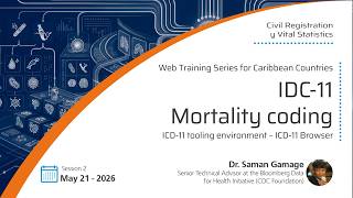 ICD-11 Training Series | Session 2: ICD-1 tooling enviroment ICD-11 Browser