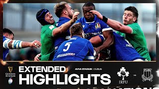 IRISH DOMINATION 🔥 | EXTENDED HIGHLIGHTS | IRELAND V ITALY | 2024 GUINNESS MEN'S SIX NATIONS RUGBY