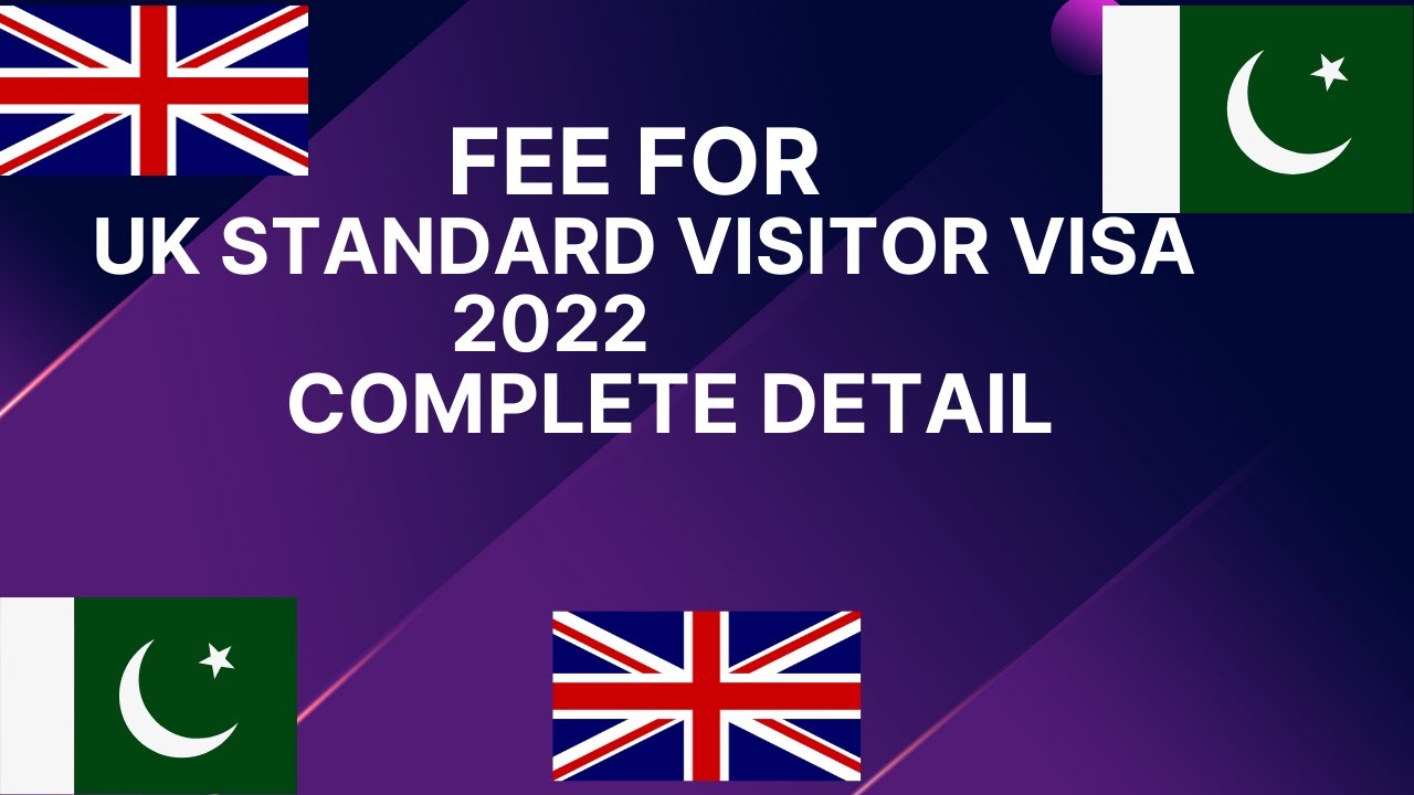 england visit visa fee from pakistan