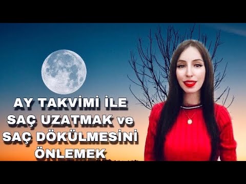 Video: Temmuz 2021'de ay takvimine göre saç boyama