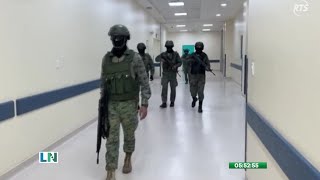 Fuerzas Armadas resguardan las instalaciones del hospital Monte Sinaí