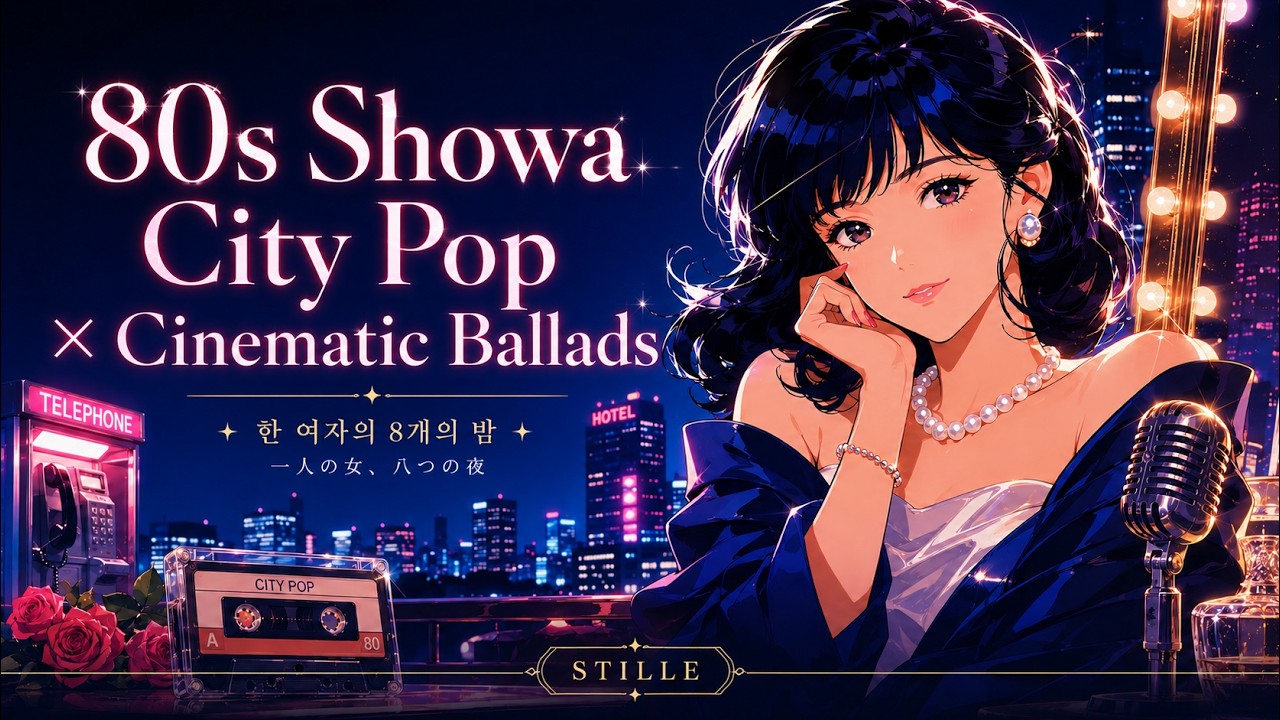 STILLE🎧 Playlist] One Woman, Eight Nights (一人の女、八つの夜