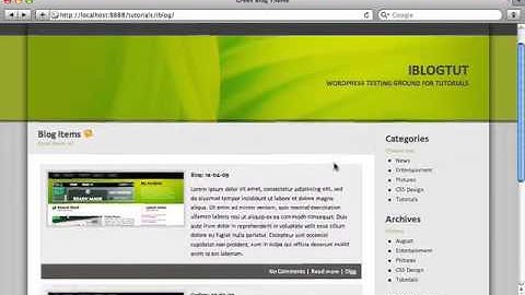 PSD to Wordpress part3