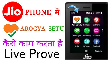 🔥Jio phone me aaya Aarogya setu app | Jiophone new app update 2020 | Technicalinstitute 🔥